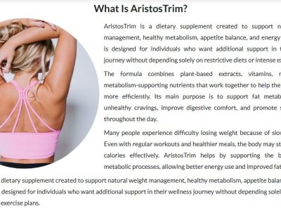 Advanced Assistance for Healthful Weight Loss with AristosTrim