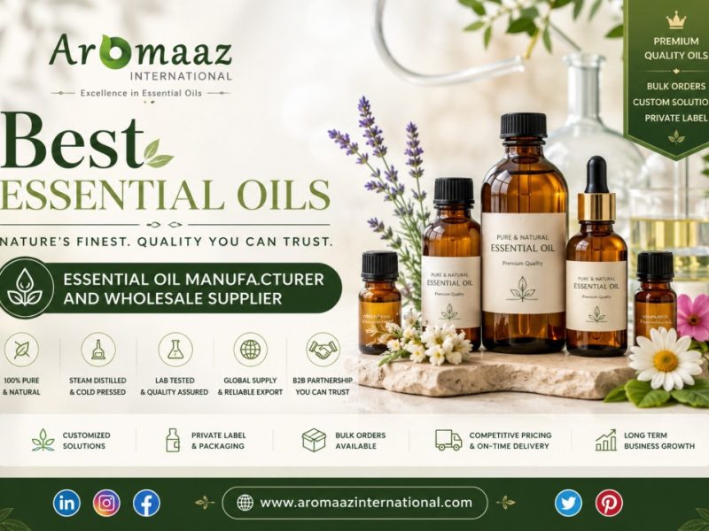 Best Essential Oils for Wellness, Skincare & Aromatherapy