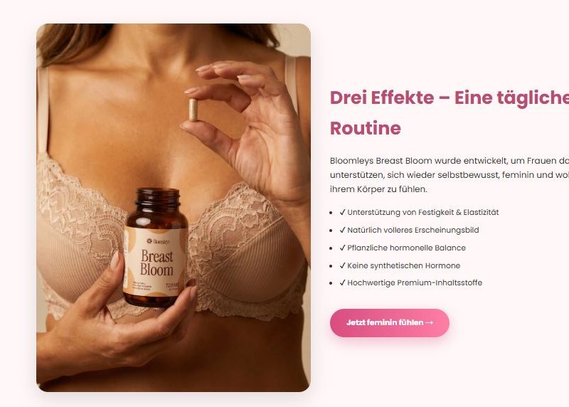 Breast Bloom Deutschland: Wirkungsweise, Preisnachlass & Bezugsquellen?
