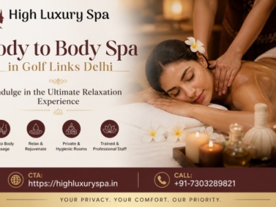 Body to Body Spa in Golf Links Delhi | High Luxury Spa Near You