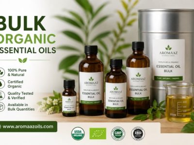 Bulk Organic Essential Oils Supplier | Aromaaz Oils