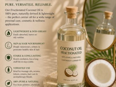 Coconut Oil Fractionated – Premium Bulk & Wholesale Supply
