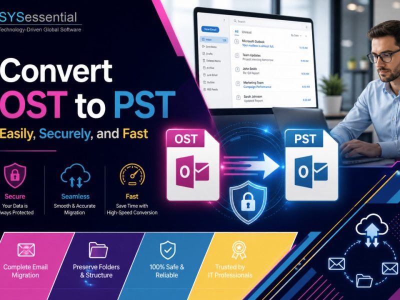 Convert OST to PST Easily, Securely, and Fast