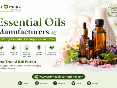 Trusted Essential Oils Manufacturers & Essential Oil Suppliers in India