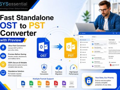 Fast Standalone OST to PST Converter with Preview