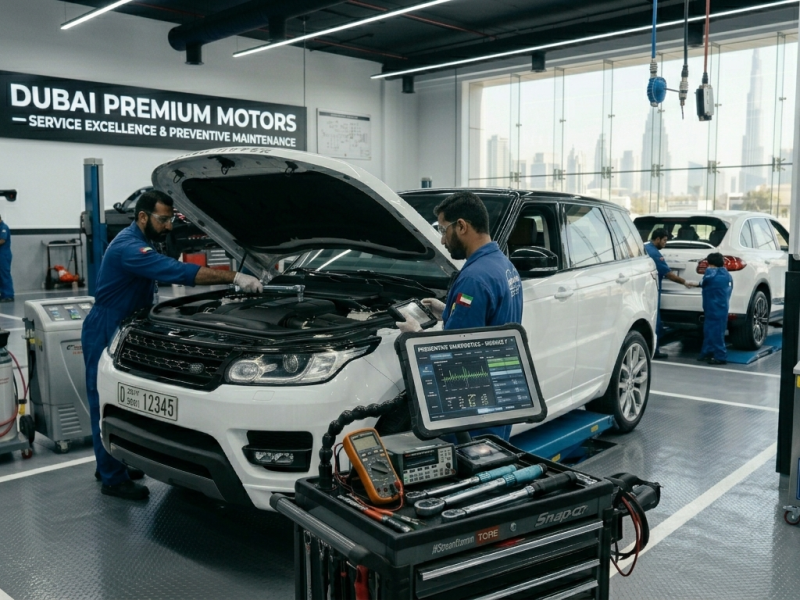 Euroswift Auto Services advanced vehicle repair hub Dubai