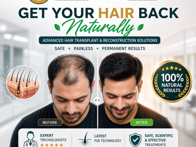 Get Your Hair Back Naturally | Advanced Hair Transplant in Chennai