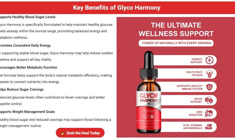 Glyco Harmony: Help Your Healthy Lifestyle Naturally