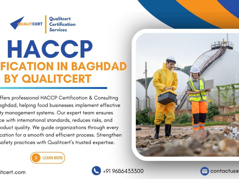 HACCP Certification in Baghdad by Qualitcert