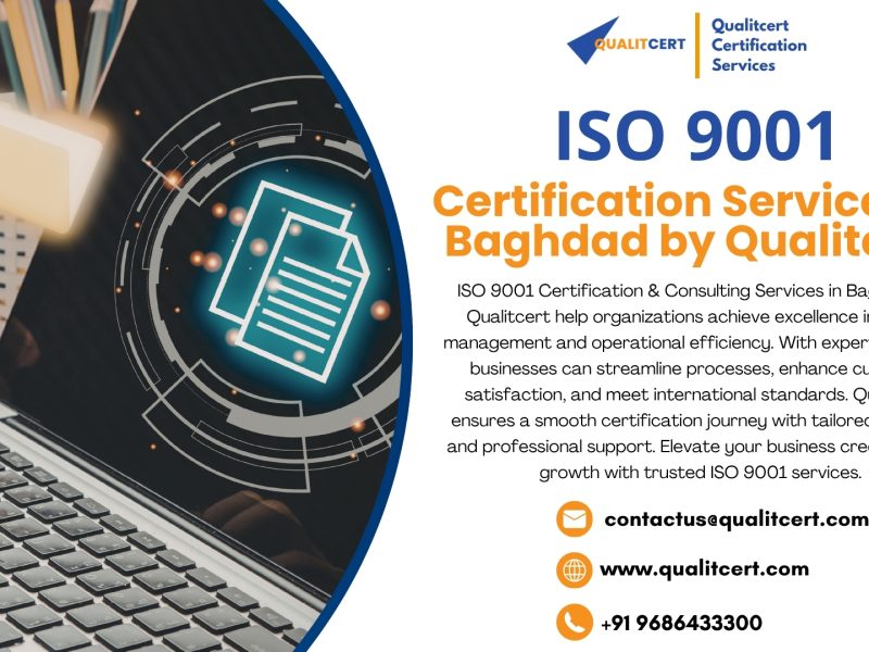 ISO 9001 Certification in Baghdad for Construction, Manufacturing & Engineering Industries by Qualitcert