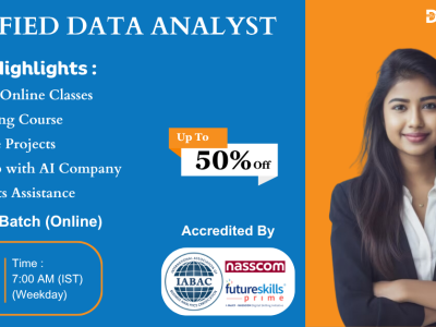 DataMites Best Data Analyst Course in Chennai