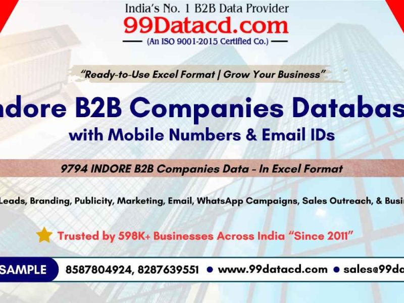Get Indore Companies List for Sales & Marketing Growth