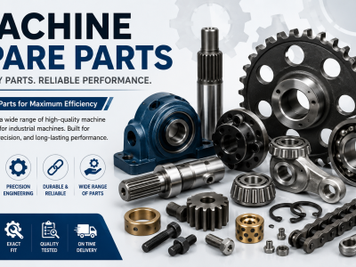How to Choose the Best Machine Spare Parts Manufacturer for Your Business