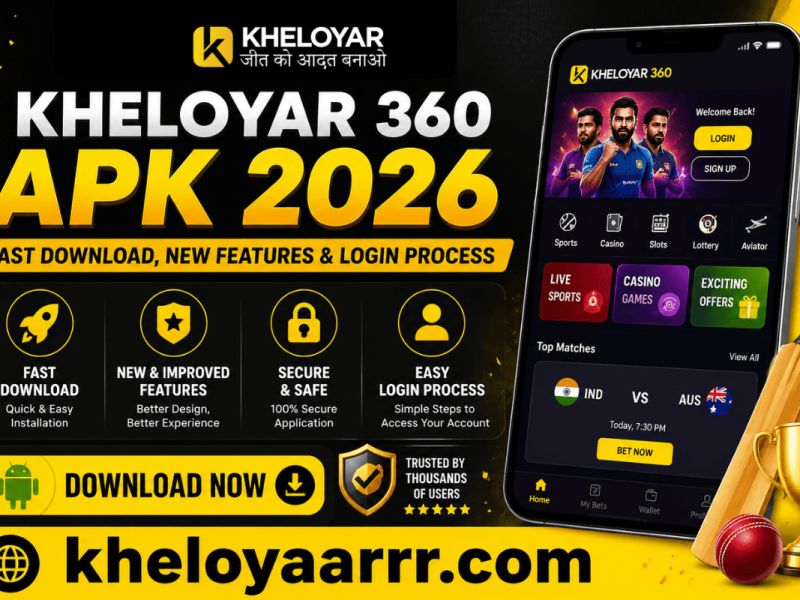 Kheloyar 360 APK 2026 – Fast Download, New Features & Login Process