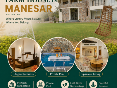 Farmhouse in Manesar – Where Comfort Meets Nature