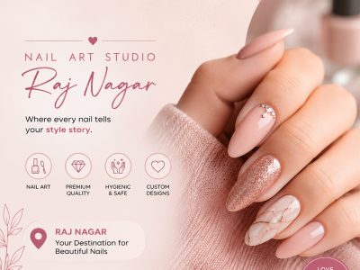 Nail Art Studio Raj Nagar for Trendy Nail Designs