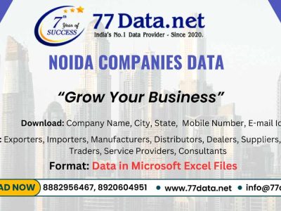 Get Verified List of Companies in Noida with Free Sample Data
