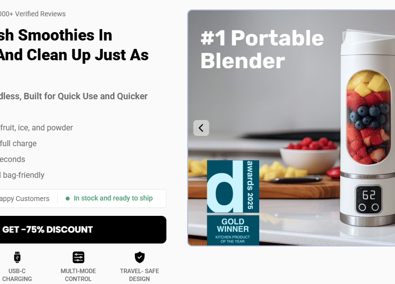 Nutriblend Pro Portable Blender Reviews