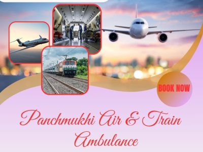 Panchmukhi Air and Train Ambulance from Kolkata- critical care transport arranged on time