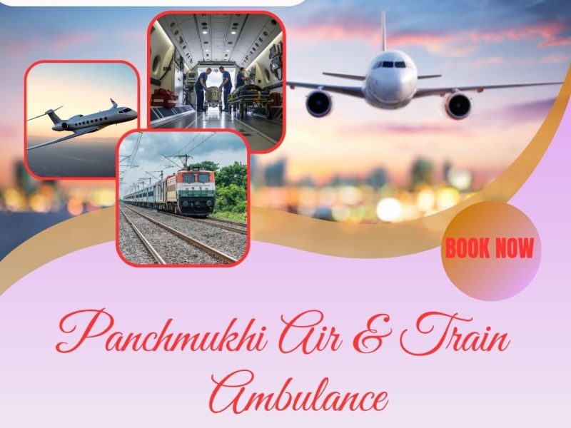 Panchmukhi Air and Train Ambulance from Kolkata- critical care transport arranged on time