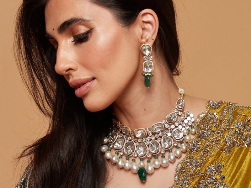 Polki Emerald South Sea Pearl Necklace – PCT & SONS