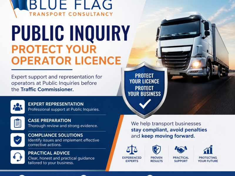 Public Inquiry – Protect Your Operator Licence