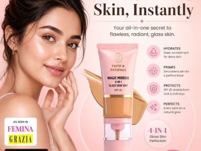 Mirror-Like Skin, Instantly | 4-in-1 Glass Skin Tint