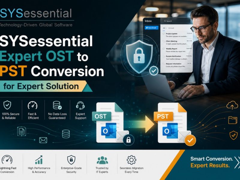 SYSessential Expert OST to PST Conversion for Expert Solution
