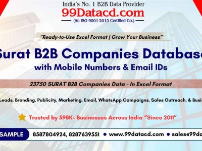 Get List of Companies in Surat, Gujarat – Verified & Ready to Use