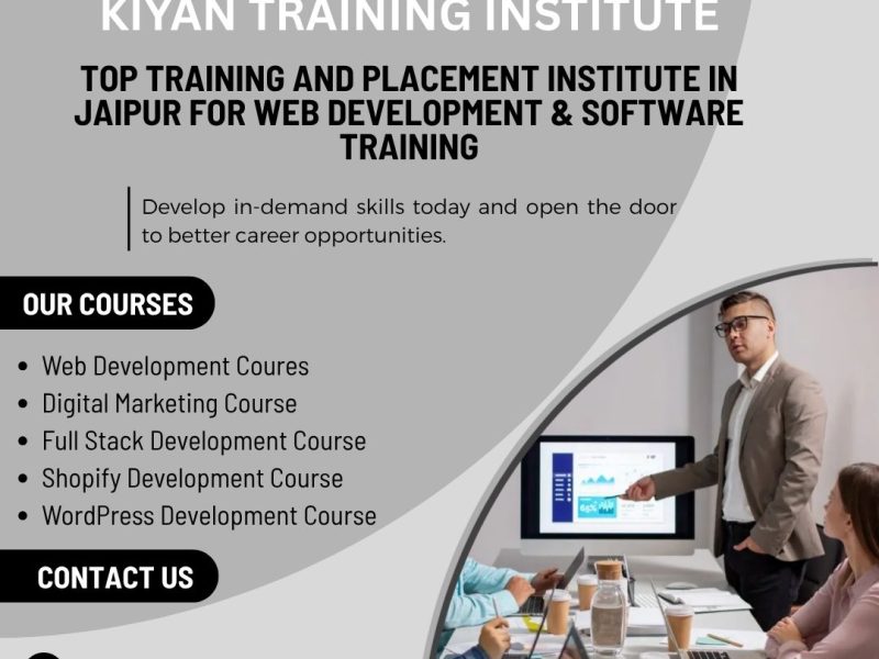 Top Training And Placement Institute In Jaipur – Kiyan Training Institute