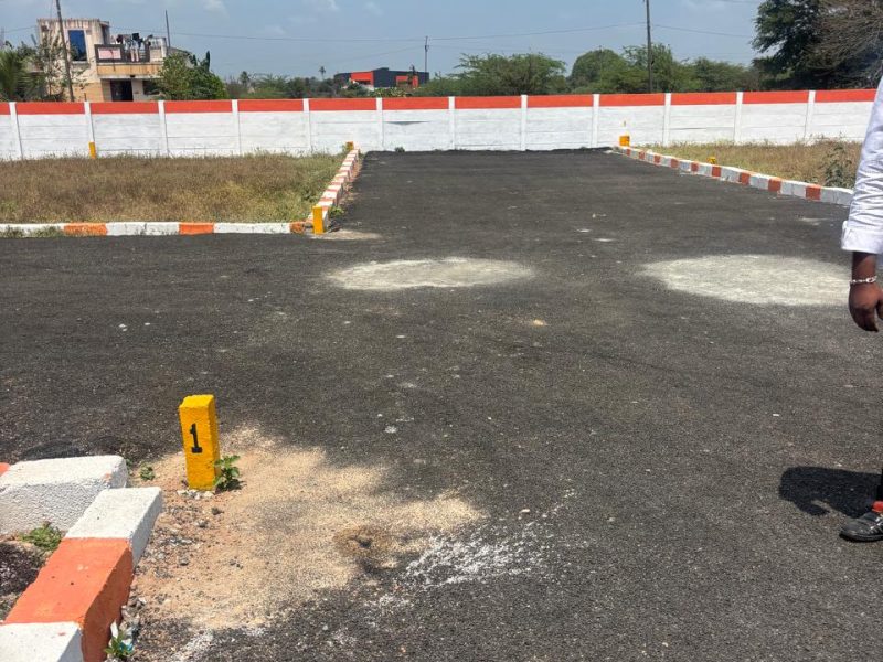  Dtcp approved plots for sale at Aranvoyal in saravana garden