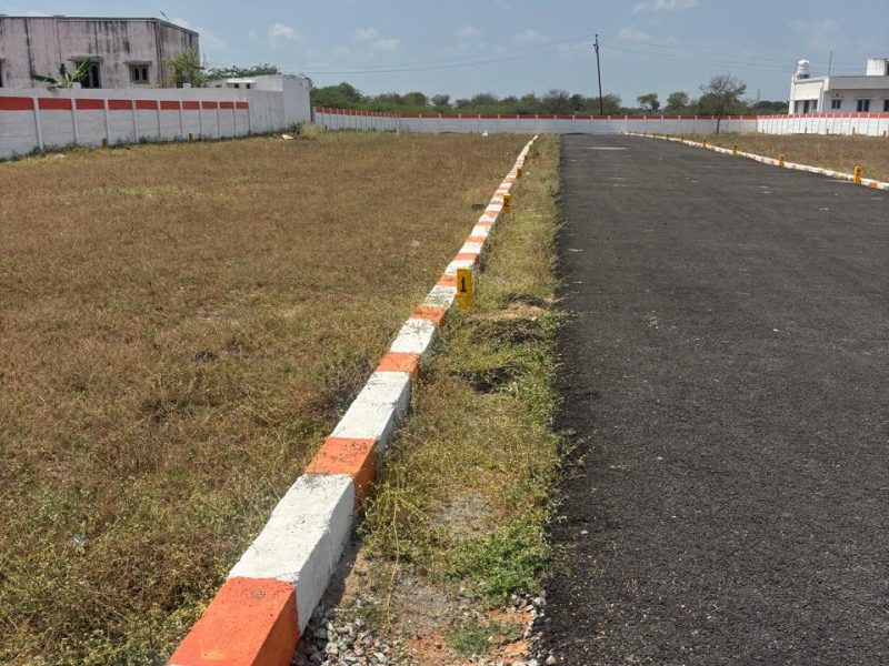 Dtcp approved plots for sale at Aranvoyal in saravana garden