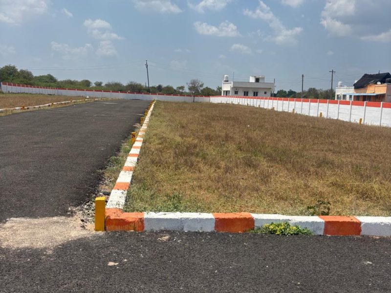  Dtcp approved plots for sale at Aranvoyal in saravana garden