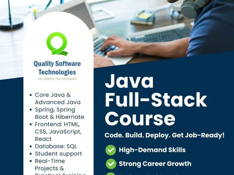 Full Stack Java Developer Course in Thane with Placement Assistance | Quality Software Technologies