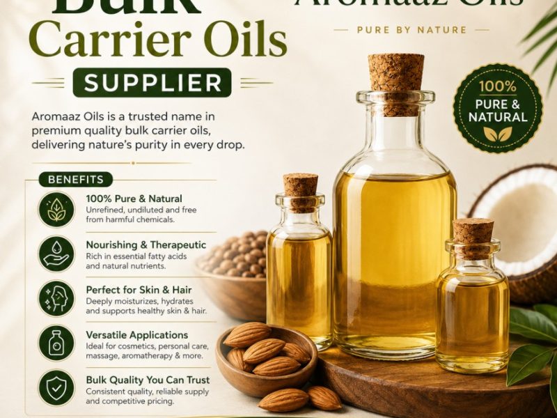 Bulk Carrier Oils Supplier – Aromaaz Oils