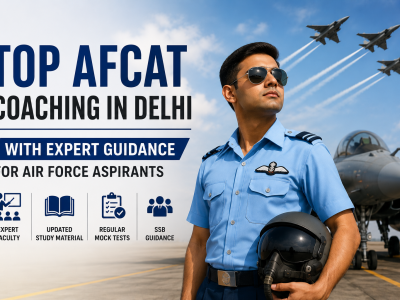 Top AFCAT Coaching in Delhi with Expert Guidance for Air Force Aspirants