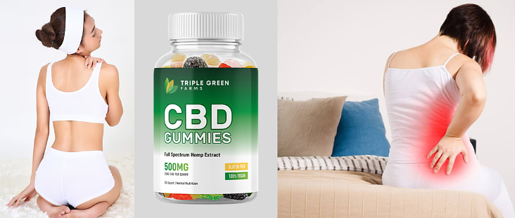 What is Triple Green Farms for pain relief?