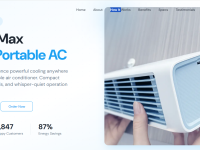Breeze Max Portable AC: A Smart Cooling Solution for Modern Living