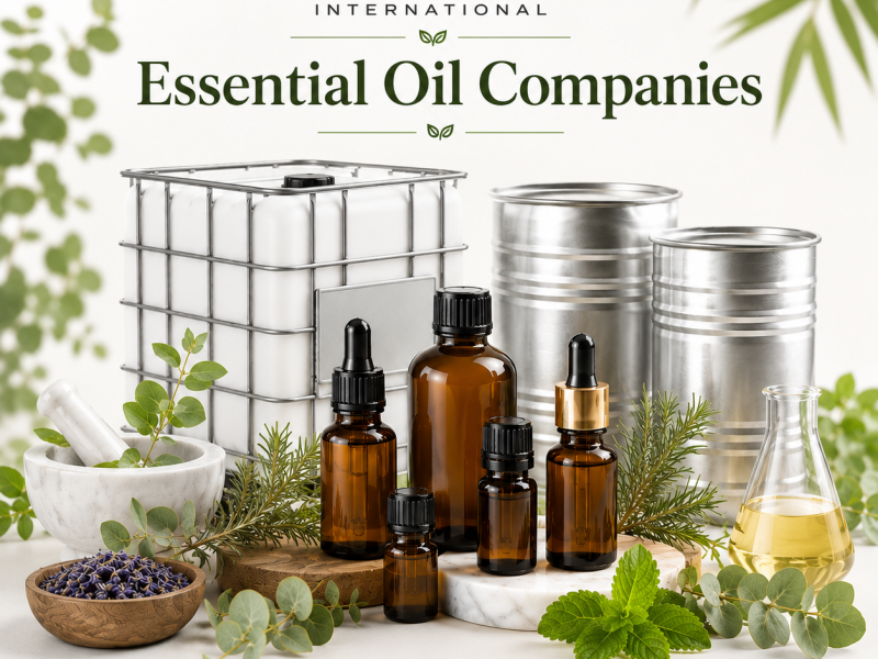 Which Essential Oil Company Offers Bulk Supply Globally