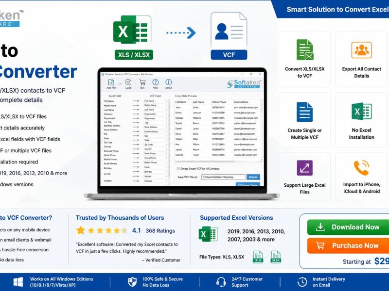 Advanced Excel to VCF Converter for Fast Contact Migration