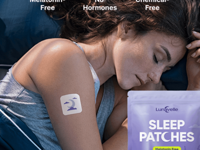 Lunavelle Sleep Patches – Natural Overnight Sleep Support