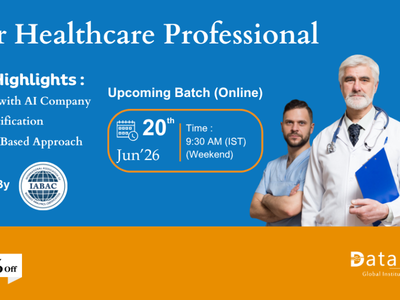 DataMites Bangalore AI Program for Medical Professionals