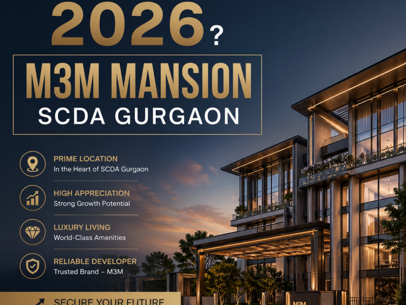 M3M Mansion SCDA Gurgaon Investment Insights 2026