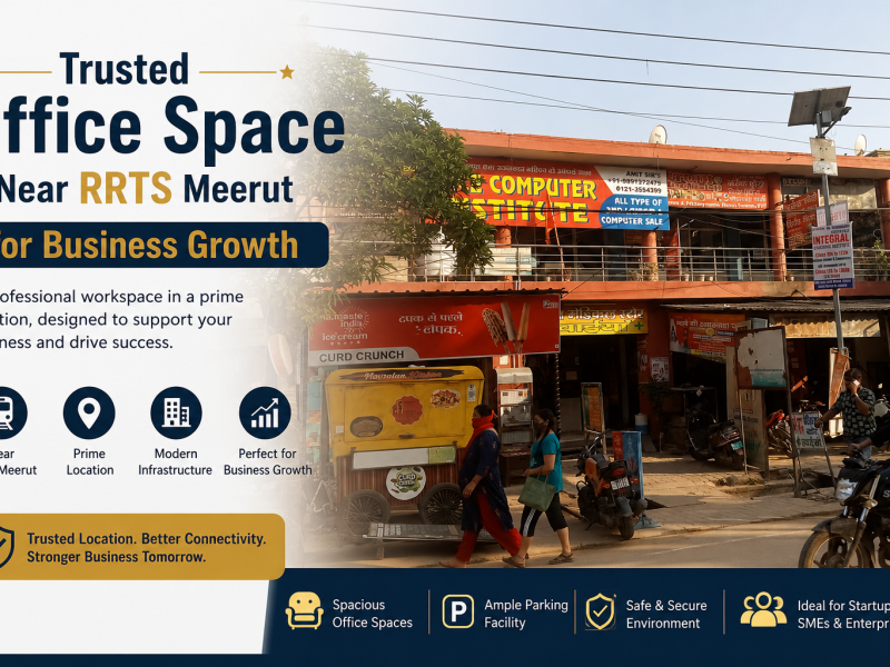 Best Office Space Near RRTS Meerut for Growing Businesses