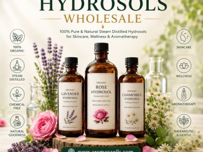 Organic Hydrosols Wholesale by Aromaaz Oils