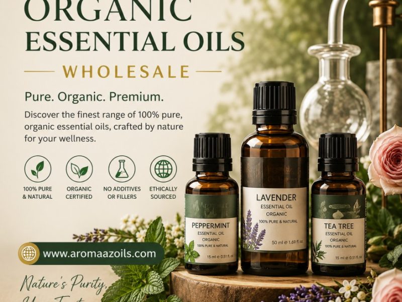 Organic Essential Oils Wholesale | Aromaaz Oils