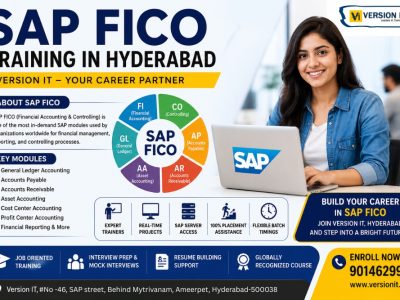 Job Oriented SAP FICO Training in Hyderabad | Version IT