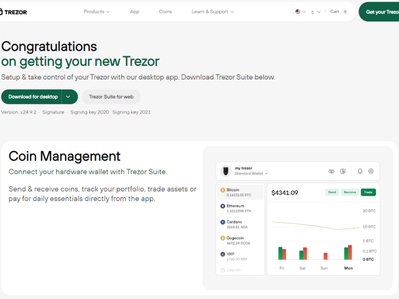 Trezor Wallet Login | Protect & Manage Your Crypto Official®
