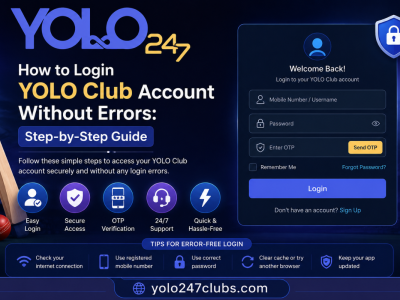 How to Login YOLO Club Account Without Errors: Step-by-Step Guide