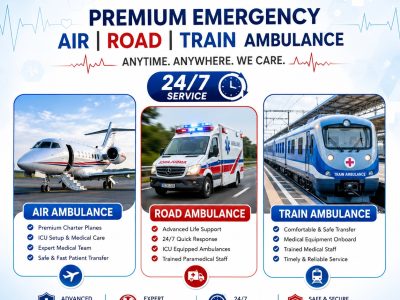 Panchmukhi Air and Train Ambulance in Delhi Provides Medical Assistance during Transfer